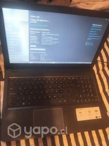 Notebook asus intel core i5