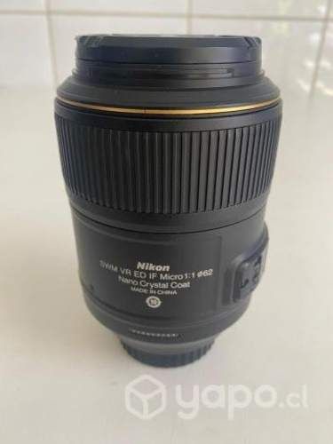 Lente AF-S Micro Nikkor 105 mm 1:2.8G ED