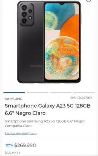 Celular samsung a23 5g 128 GB