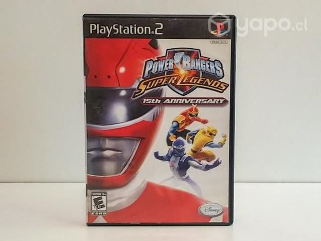 Power Rangers Super Legends PS2 PlayStation Sony