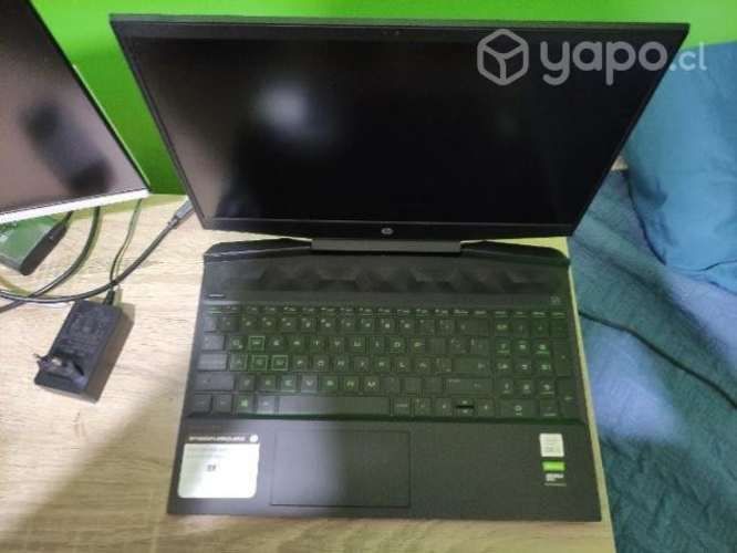 Laptop HP Pavilion Gaming + monitor