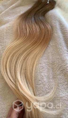 Hermosas extensiones de cabello natural