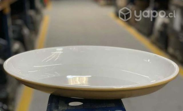 Fuente Ovalada Bicolor