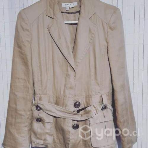 Chaqueta Zara Café Claro Talla M Usada