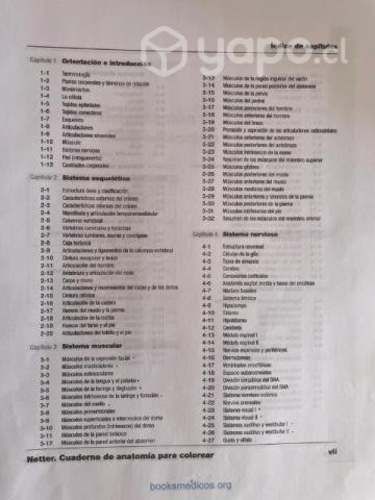 Libro netter para colorear