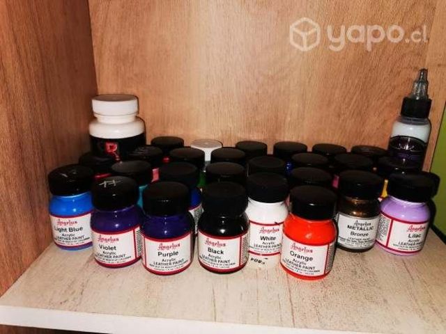 Pintura acrilex para zapatillas y otros