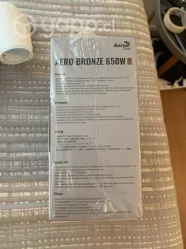Fuente de poder aero bronze 650w 80plus sin uso