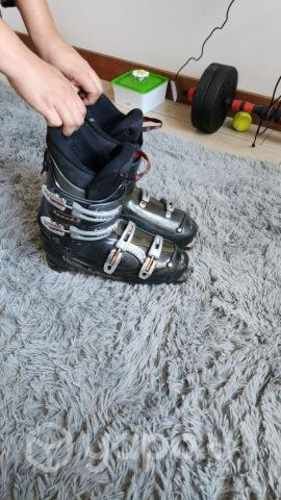 Skies atomic 170cm, botas lange 10us/42 y bastones