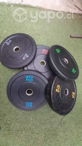 Disco de pesas medida olimpica