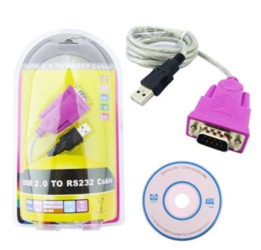 Cable USB 2.0 A RS232 Con Driver