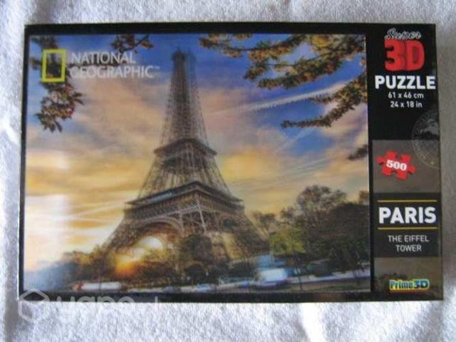 Puzzle 3d national geographic