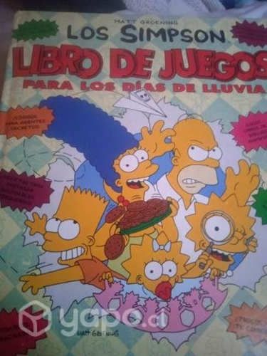Los Simpson, libro de juegos para los días de lluv