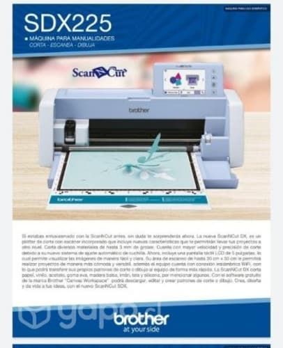 Scanncut sdx225 (prácticamente nueva 2 usos)