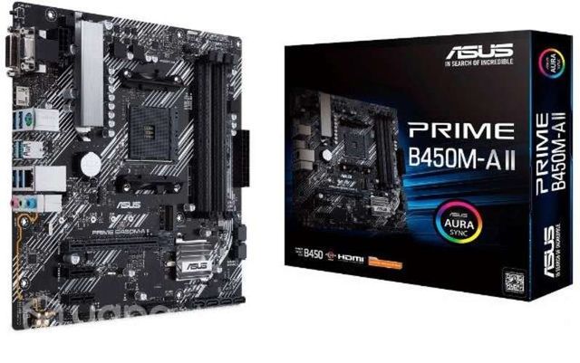 Placa madre asus prime b450m-a II