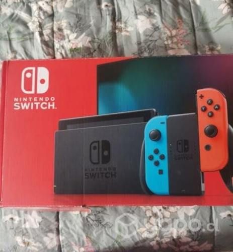 Nintendo Switch LT2 NEÓN nueva con animal crossing