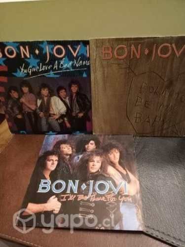 Vinilos single BON JOVI