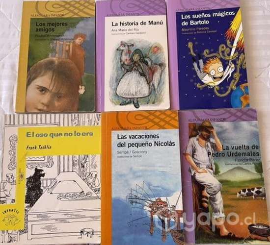 Libros Complementarios Alfaguara, SM, ZigZag