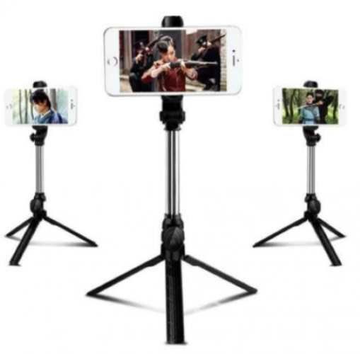 Kit Trípode + Bastón + Selfie Con Disparador Bluet