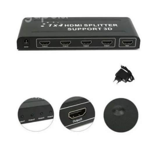 Splitter Hdtv 1.4 4k 2k Activo Amplificador Full-h