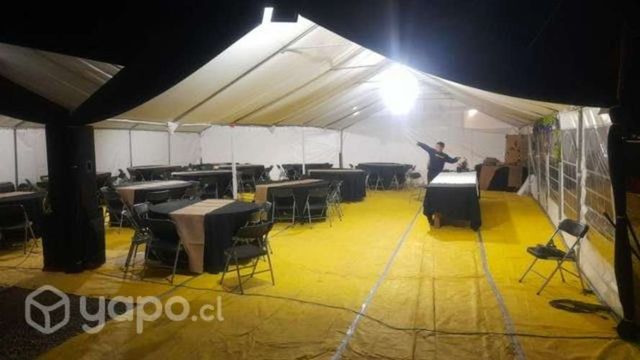 Carpas impermeabilizantes resistentes