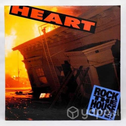 Heart - Rock the House Live (vinilo de época)
