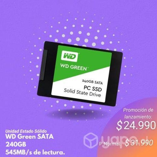 Discos Solidos WD Green 240GB