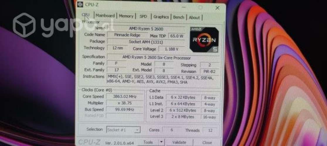 Pc gamer r5 2600 rx580 8gb