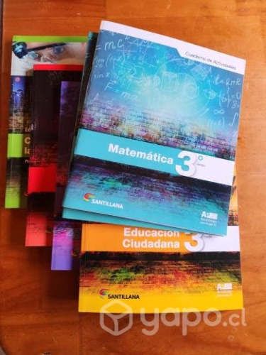 Libros 3 medio prácticamente nuevos