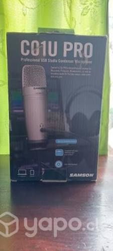Samson c01u pro microfono condensador usb