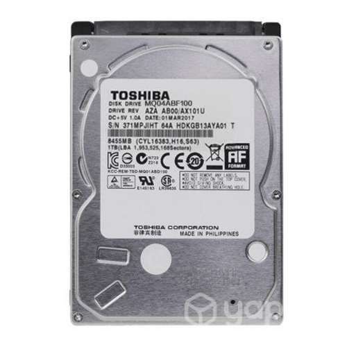 Disco Duro 2.5″ 1Tb varias marcas