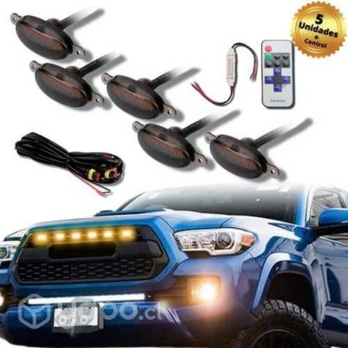 Luz Parrilla Delantera Led Tipo Ford Raptor X5