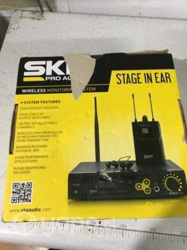 In Ear sistema de monitoreo inalámbrico