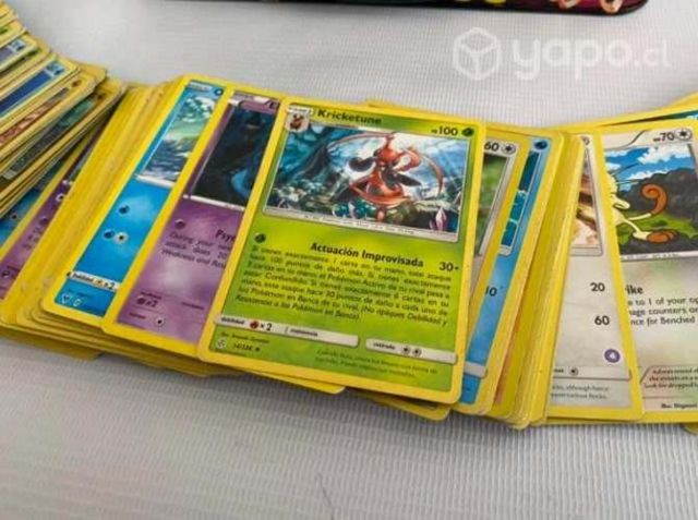 Set De 200 Cartas Pokémon Usadas