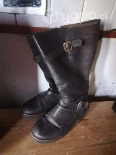 Botas Cuero 39 Mujer