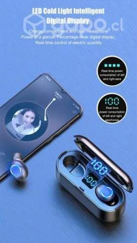 Audífonos Inalámbricos Bluetooth 5.0 Manos Libres