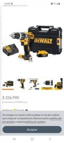 Taladro dewalt