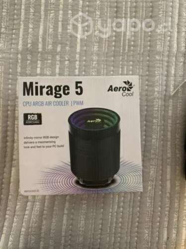 Aerocool Disipador Procesador Mirage 5 Rgb Negro