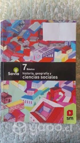SM Savia 7mo Historia, Geografía y C. Sociales.
