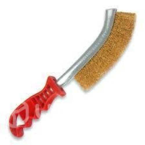 Escobilla p/acero mango plastico -