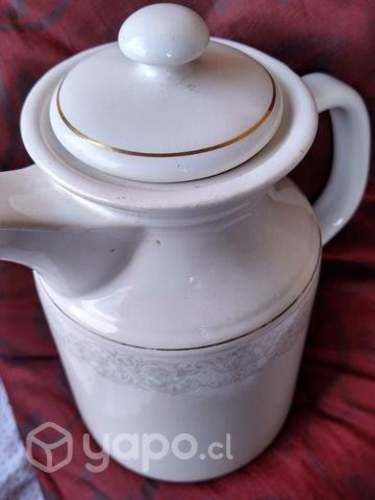 Antigua cafetera loza penco ,1 litro,Deco vintage
