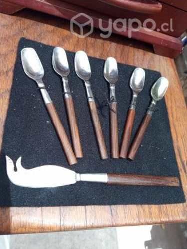 Finas cucharitas de café o te de tienda de decora