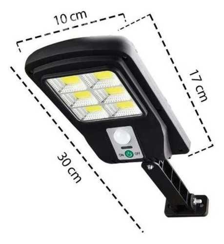 Pack 2 Foco Solar Led con Sensor y Control