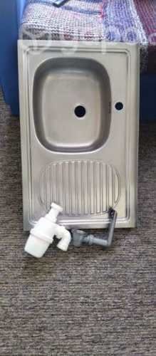 Cubierta y lavaplatos