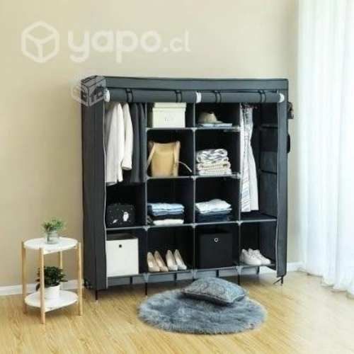 Closet Ropero Armario Armable 4 Cuerpo 170x45x170