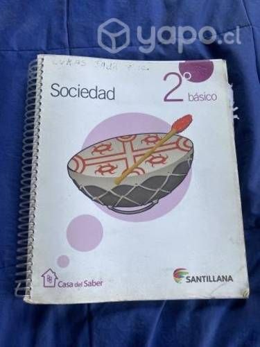 Libro sociedad 2° básico Santillana