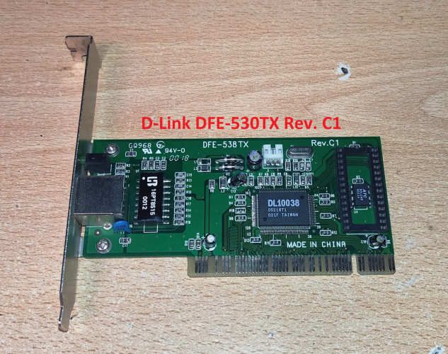 Tarjeta de Red Interna PCI RJ45