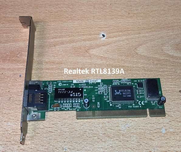 Tarjeta de Red Interna PCI RJ45