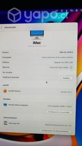 IMac 1TB 2017