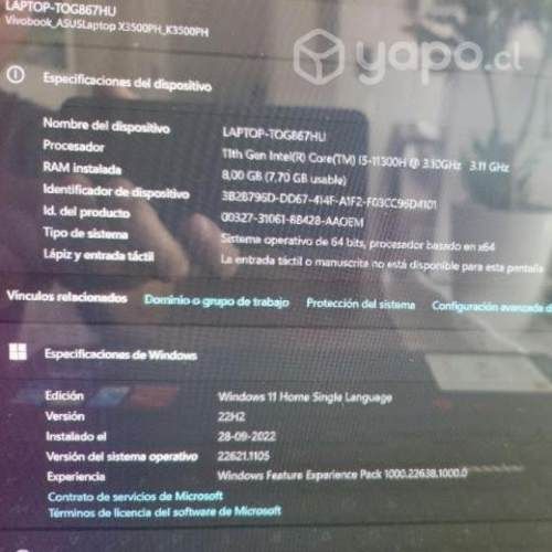 Notebook ASUS Vivobook 15 Pro OLED