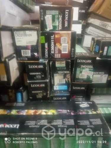 Toner Lexmark modelos originales precios